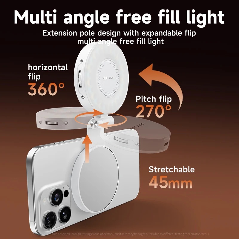 Lampa LED do selfie z mocowani – Photography Lighting Handheld recenzja i cena